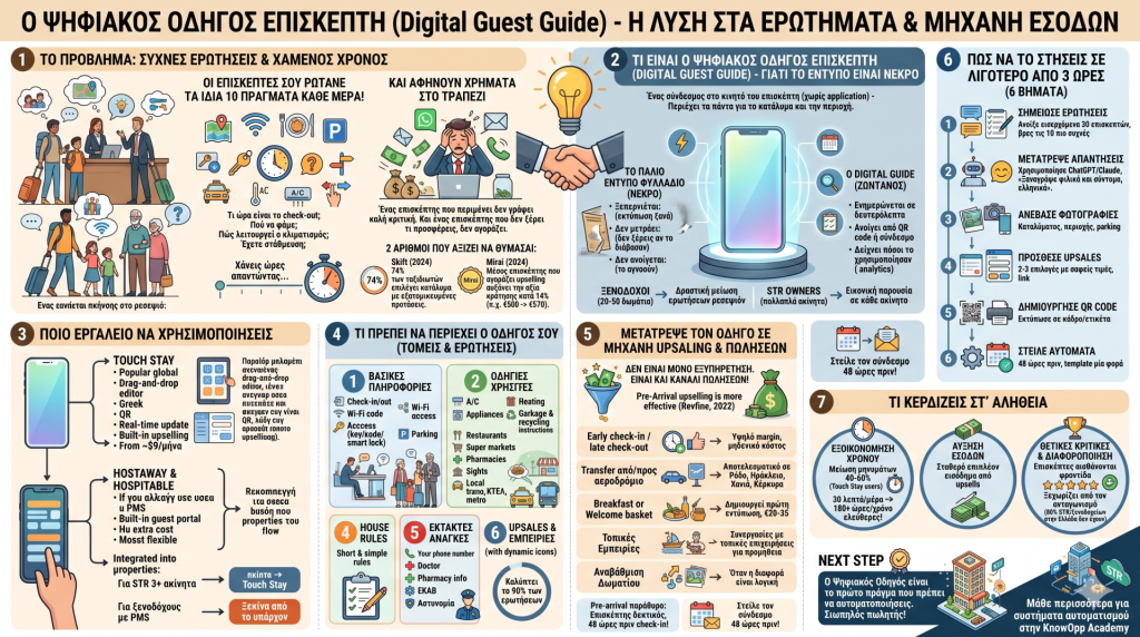 info Οι Επισκέπτες σου Ρωτάνε Τα Ίδια 10 Πράγματα Κάθε Μέρα - και Αφήνουν Χρήματα στο Τραπέζι